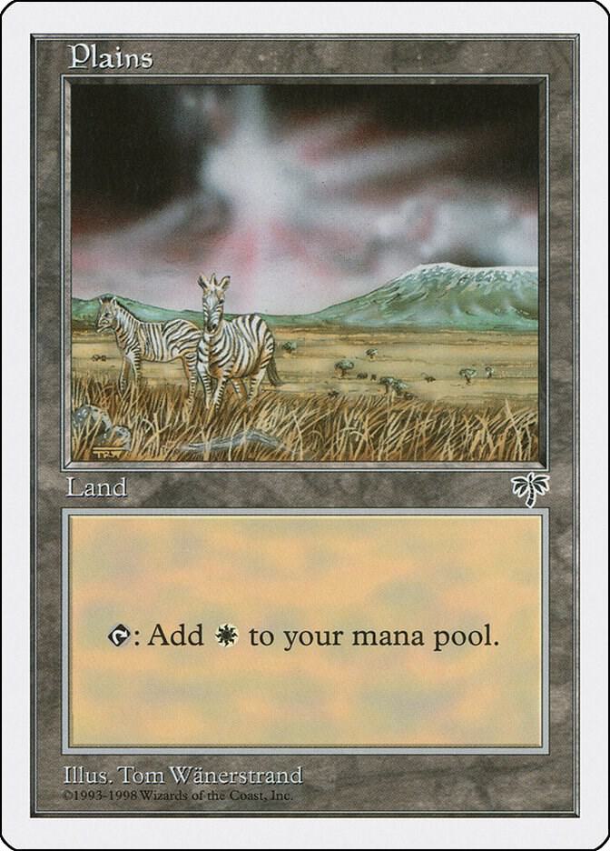 Plains (Mirage) card from Anthologies
