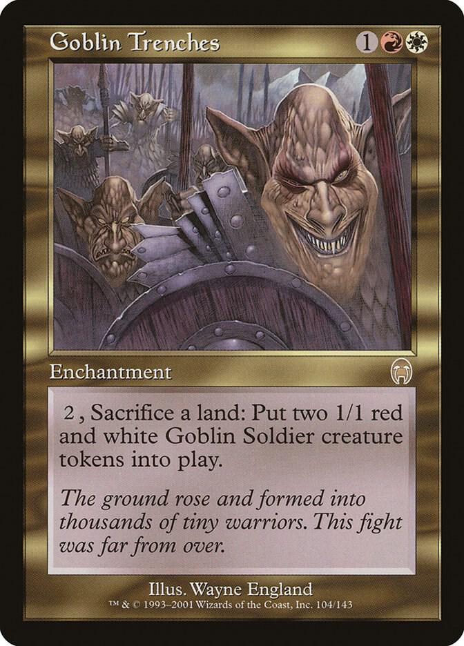 Goblin Trenches 104 card from Apocalypse