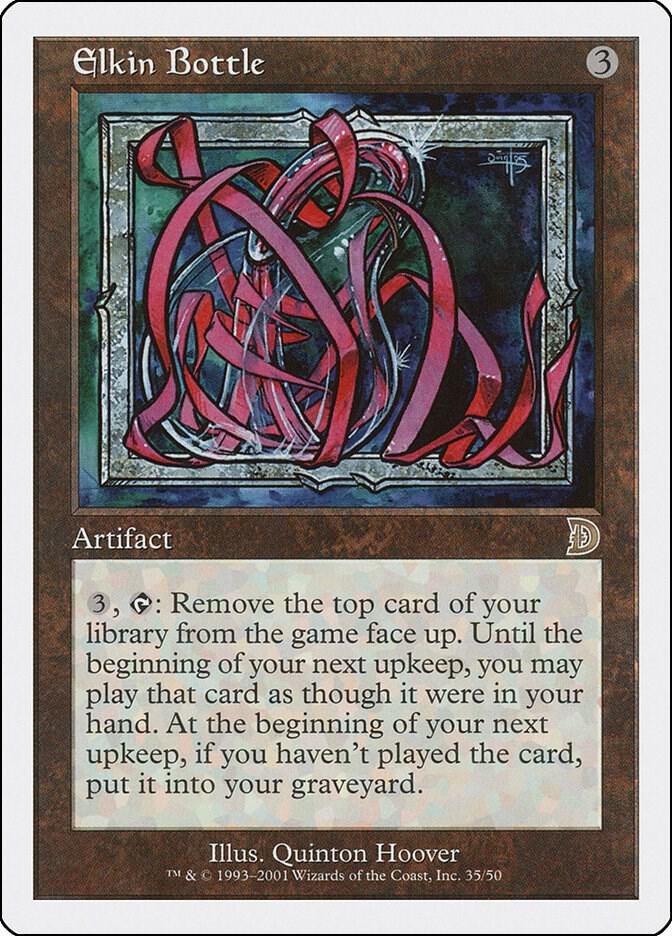 Elkin Bottle 35 card from Deckmasters Garfield vs Finkel