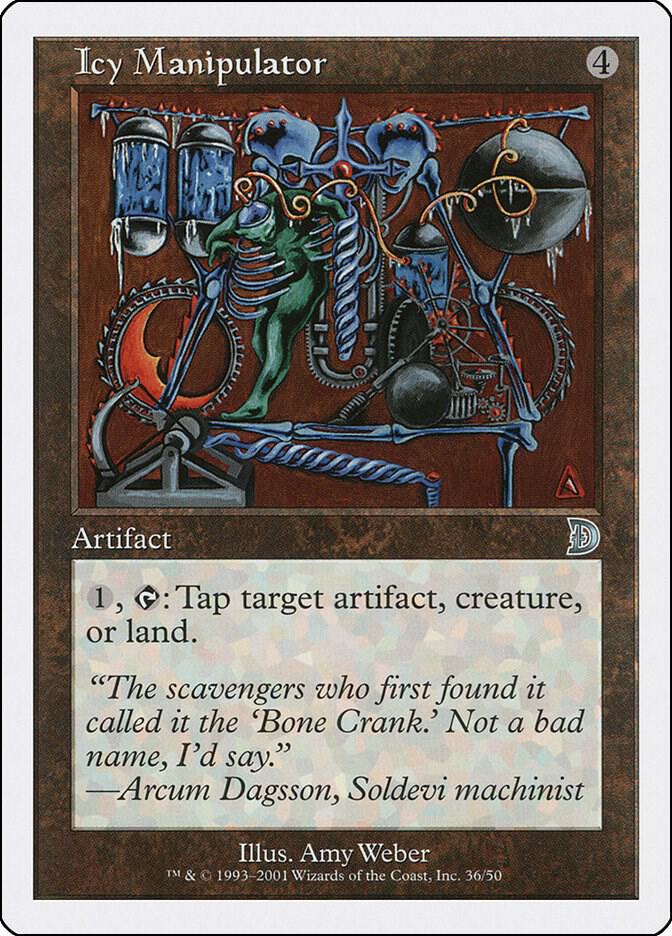 Icy Manipulator 36 card from Deckmasters Garfield vs Finkel