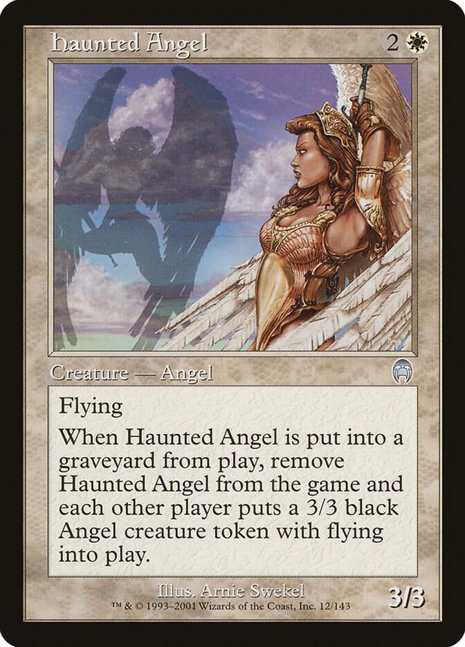 Haunted Angel 12 card from Apocalypse