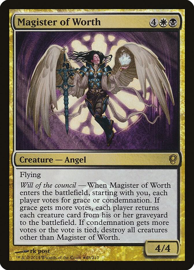 Magister of Worth 48 card from Launch Party & Release Event Promos