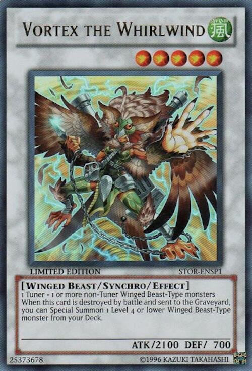 Vortex the Whirlwind STOR-ENSP1 card from Storm of Ragnarok