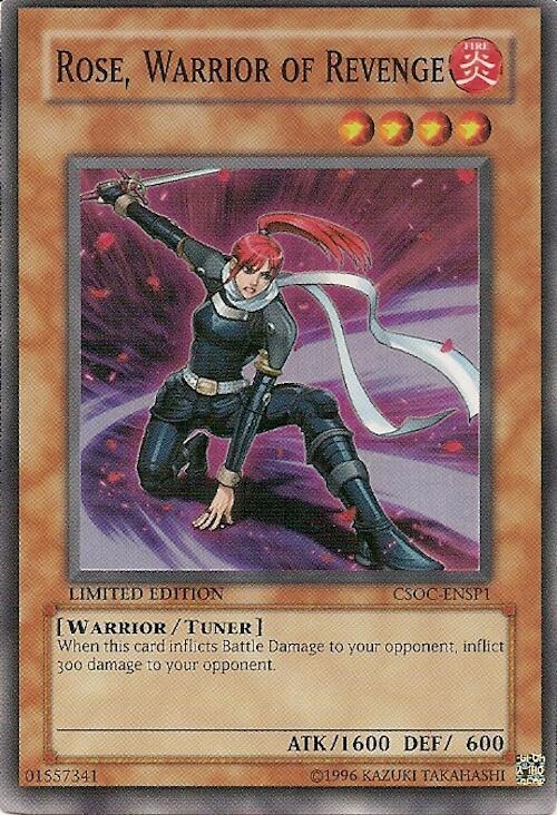 Rose, Warrior of Revenge CSOC-ENSP1 card from Crossroads of Chaos