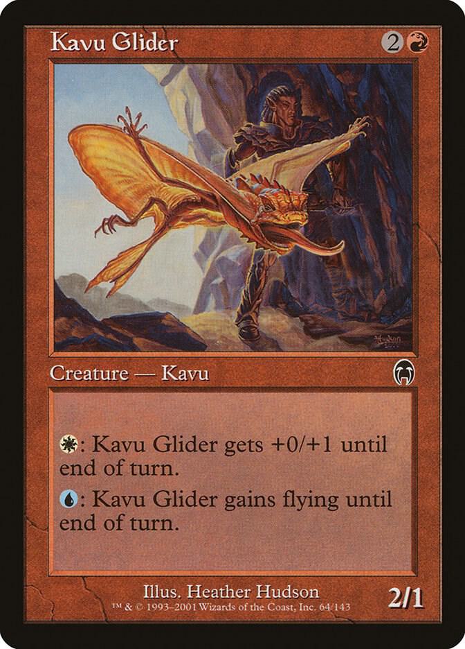 Kavu Glider 64 card from Apocalypse