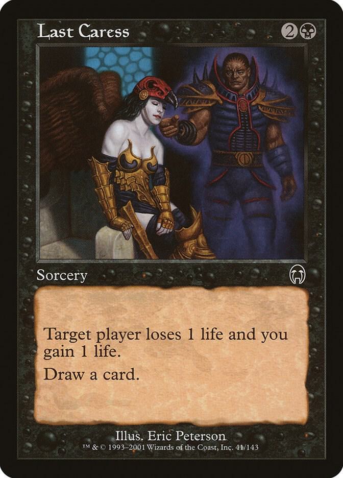 Last Caress 41 card from Apocalypse