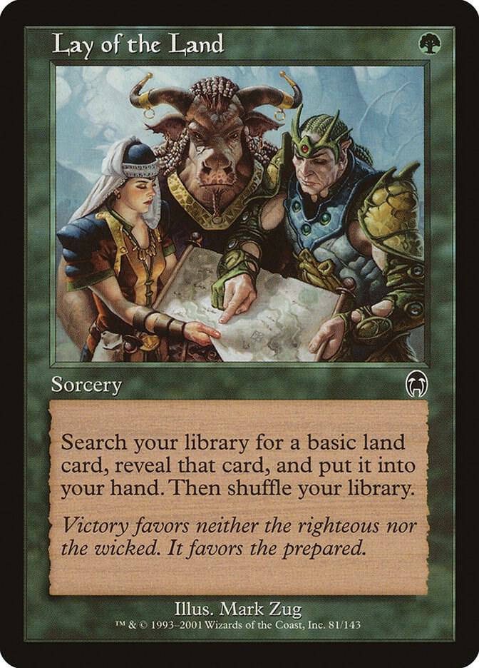 Lay of the Land 81 card from Apocalypse