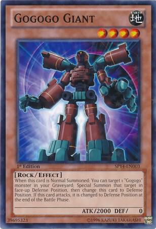Gogogo Giant (Starfoil) SP14-EN003 card from Star Pack 2014