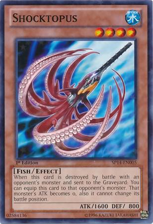Shocktopus (Starfoil) SP14-EN005 card from Star Pack 2014