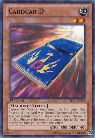 Cardcar D (Starfoil) SP14-EN012 card from Star Pack 2014