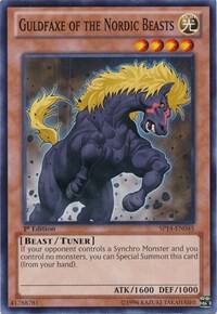 Guldfaxe of the Nordic Beasts SP14-EN045 card from Star Pack 2014