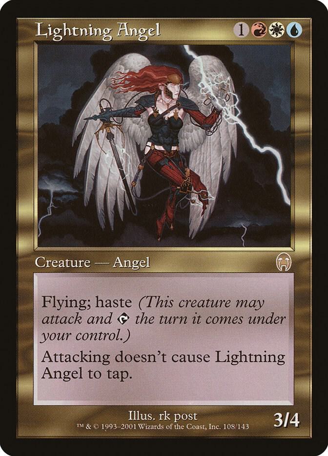 Lightning Angel 108 card from Apocalypse