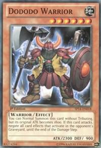 Dododo Warrior SP14-EN018 card from Star Pack 2014