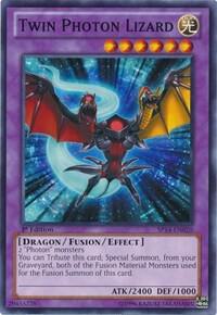 Twin Photon Lizard SP14-EN020 card from Star Pack 2014