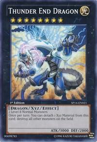 Thunder End Dragon SP14-EN021 card from Star Pack 2014