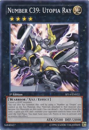 Number C39: Utopia Ray (Starfoil) SP14-EN022 card from Star Pack 2014