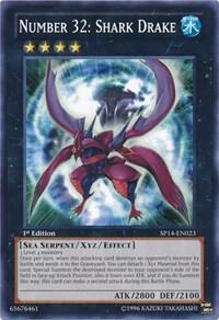Number 32: Shark Drake SP14-EN023 card from Star Pack 2014