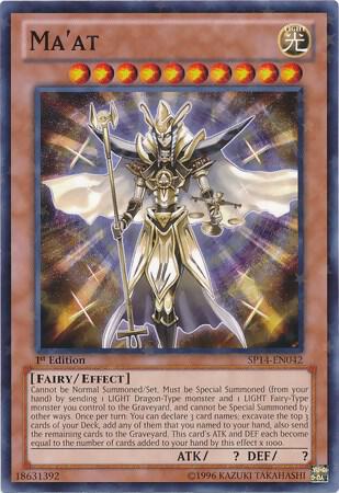 Ma'at (Starfoil) SP14-EN042 card from Star Pack 2014