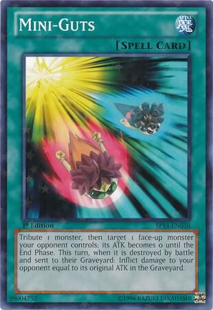Mini Guts (Starfoil) SP14-EN036 card from Star Pack 2014