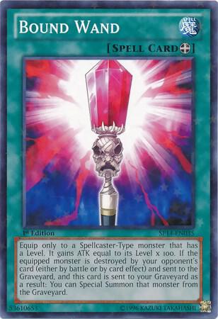 Bound Wand (Starfoil) SP14-EN035 card from Star Pack 2014