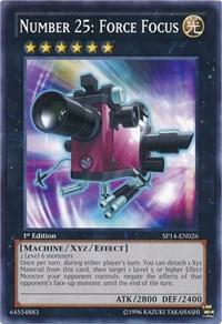 Number 25: Force Focus SP14-EN026 card from Star Pack 2014
