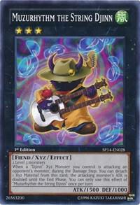 Muzurhythm the String Djinn SP14-EN028 card from Star Pack 2014