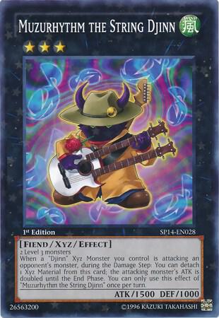 Muzurhythm the String Djinn (Starfoil) SP14-EN028 card from Star Pack 2014