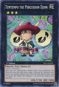 Temtempo the Percussion Djinn SP14-EN029 card from Star Pack 2014
