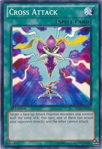 Cross Attack SP14-EN032 card from Star Pack 2014