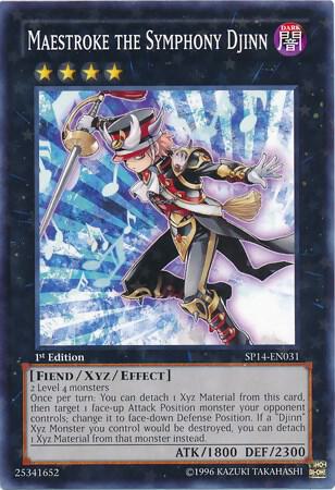 Maestroke the Symphony Djinn (Starfoil) SP14-EN031 card from Star Pack 2014
