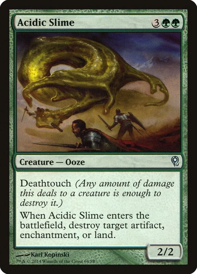 Acidic Slime 64 card from Duel Decks: Jace vs. Vraska