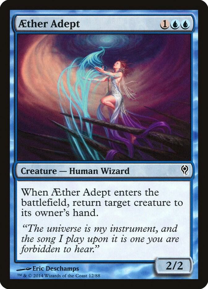 Aether Adept 12 card from Duel Decks: Jace vs. Vraska