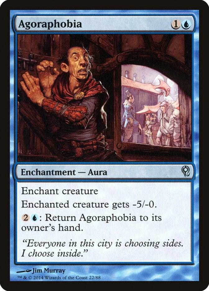 Agoraphobia 22 card from Duel Decks: Jace vs. Vraska