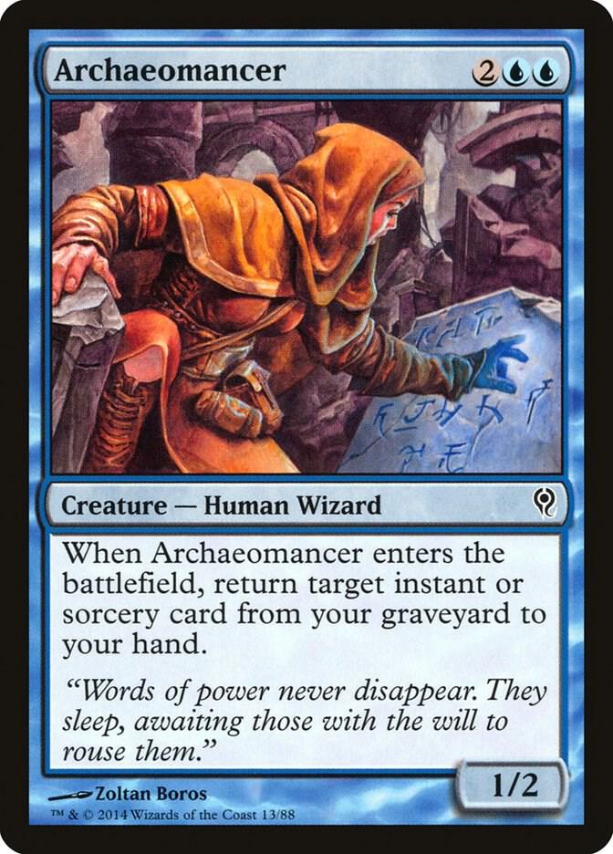 Archaeomancer 13 card from Duel Decks: Jace vs. Vraska