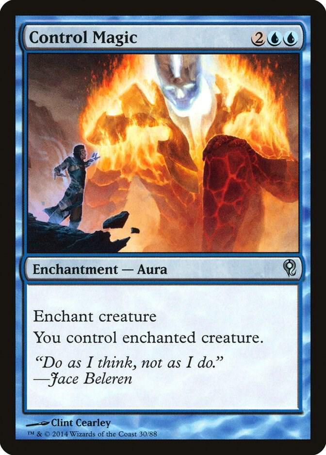 Control Magic 30 card from Duel Decks: Jace vs. Vraska
