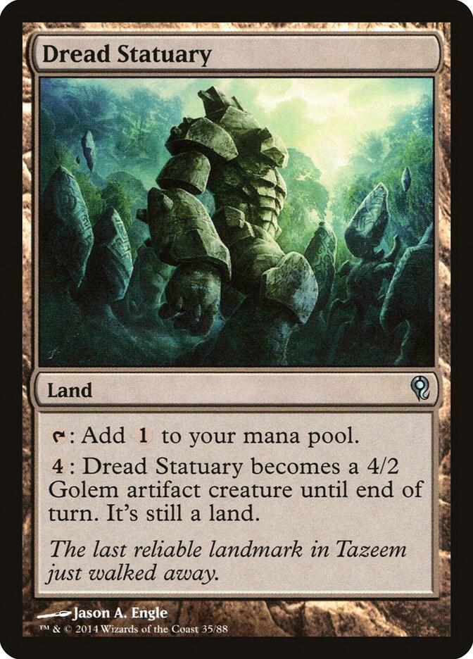 Dread Statuary 35 card from Duel Decks: Jace vs. Vraska