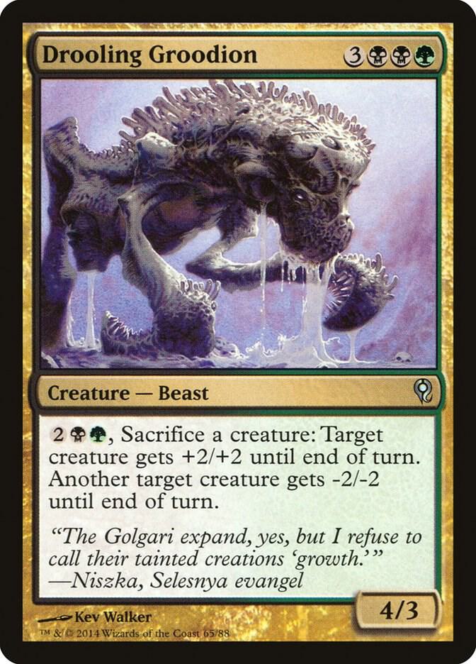 Drooling Groodion 65 card from Duel Decks: Jace vs. Vraska