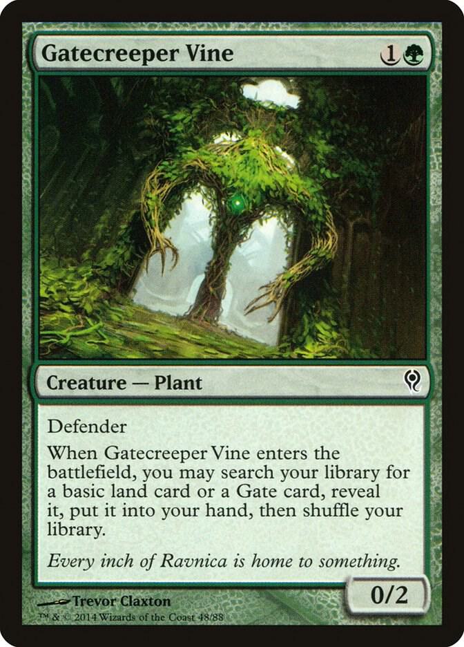Gatecreeper Vine 48 card from Duel Decks: Jace vs. Vraska