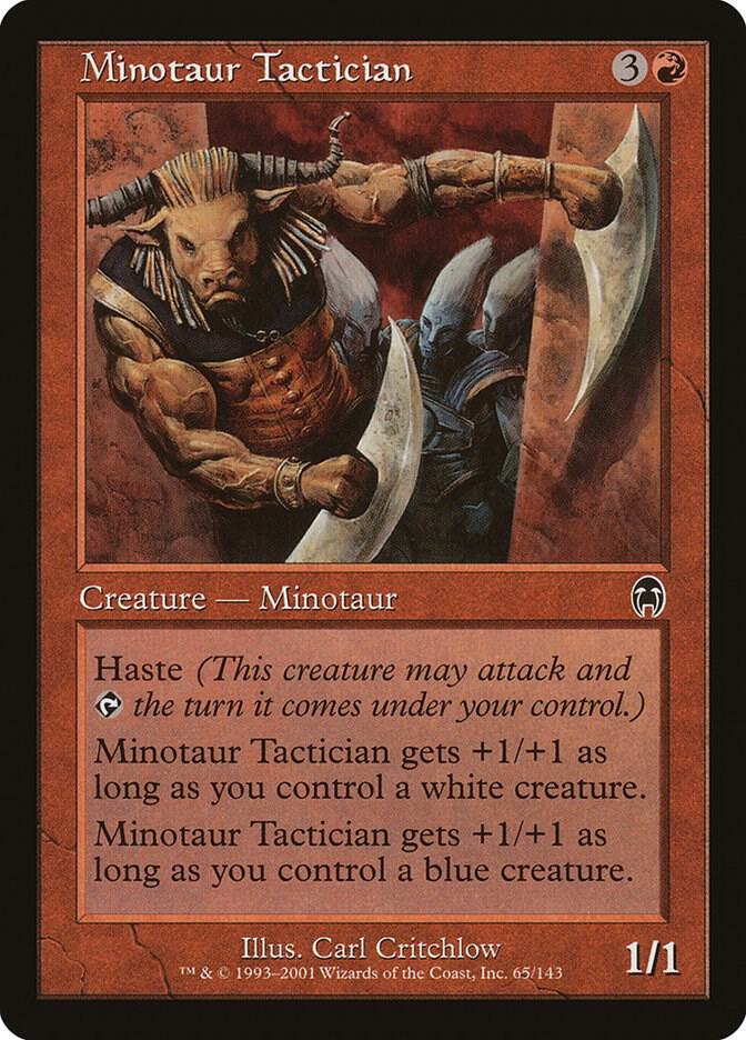 Minotaur Tactician 65 card from Apocalypse