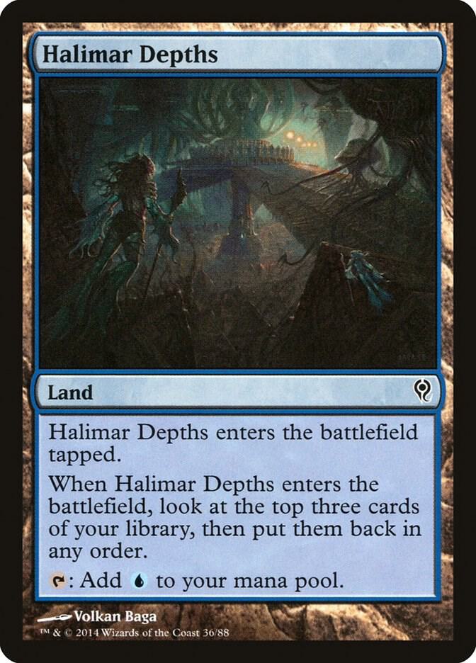 Halimar Depths 36 card from Duel Decks: Jace vs. Vraska