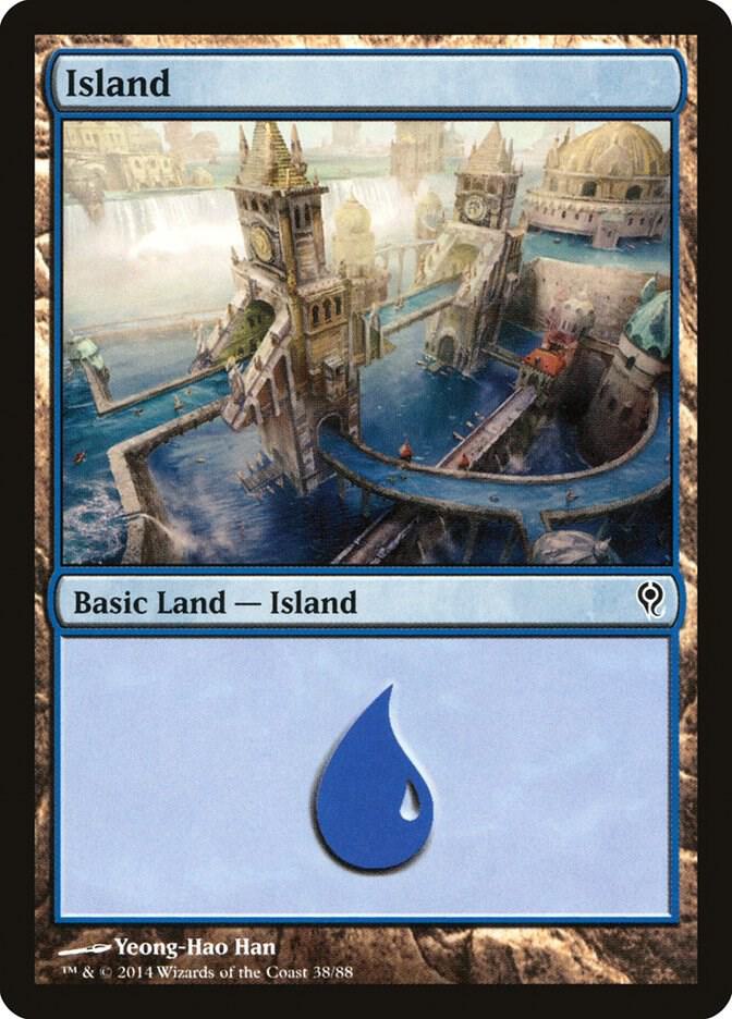 Island 38 card from Duel Decks: Jace vs. Vraska
