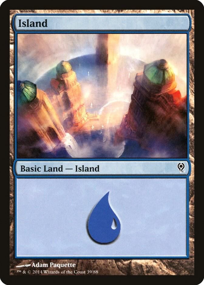 Island 39 card from Duel Decks: Jace vs. Vraska