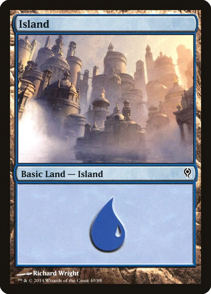 Island 40 card from Duel Decks: Jace vs. Vraska