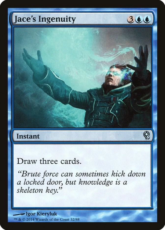 Jace's Ingenuity 32 card from Duel Decks: Jace vs. Vraska