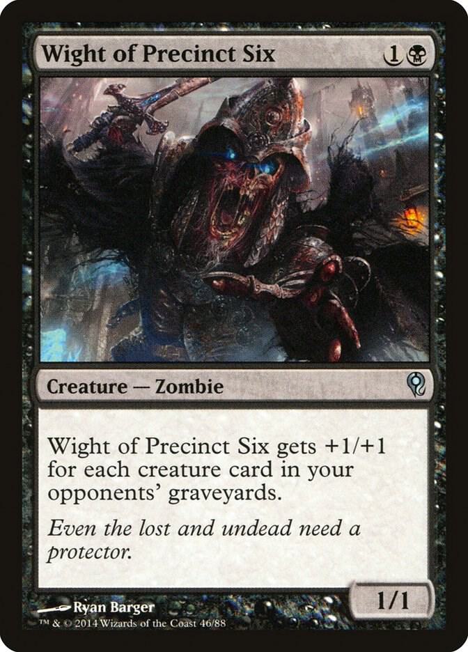 Wight of Precinct Six 46 card from Duel Decks: Jace vs. Vraska