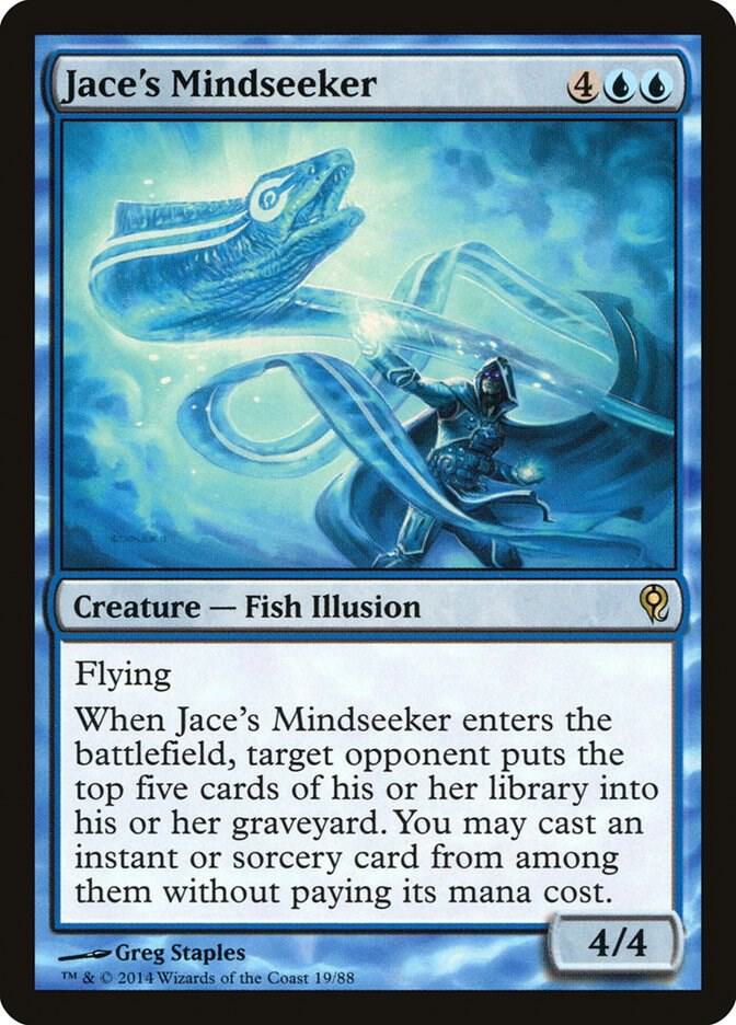 Jace's Mindseeker 19 card from Duel Decks: Jace vs. Vraska