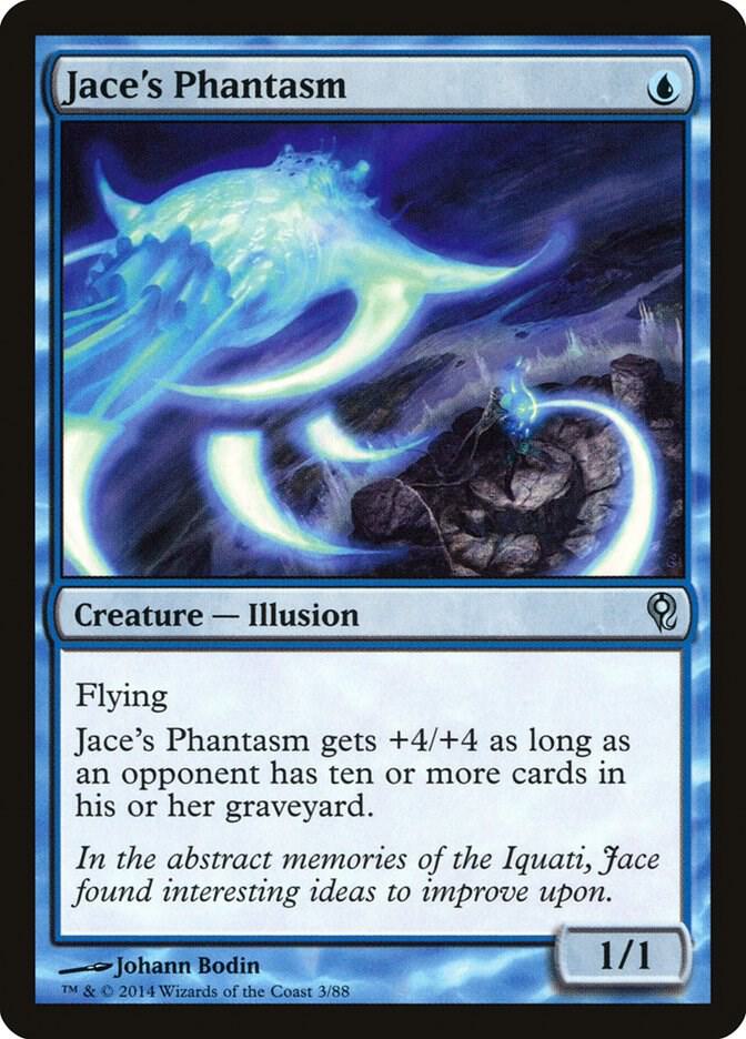 Jace's Phantasm 3 card from Duel Decks: Jace vs. Vraska