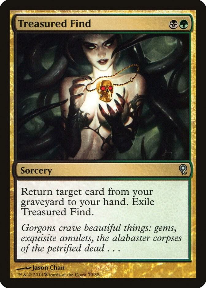 Treasured Find 70 card from Duel Decks: Jace vs. Vraska