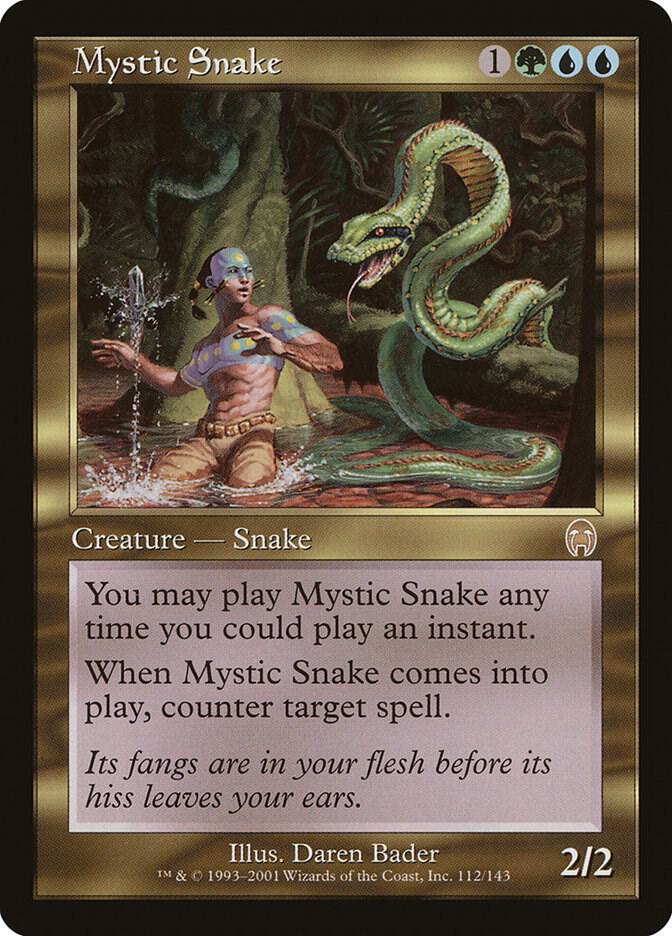 Mystic Snake 112 card from Apocalypse