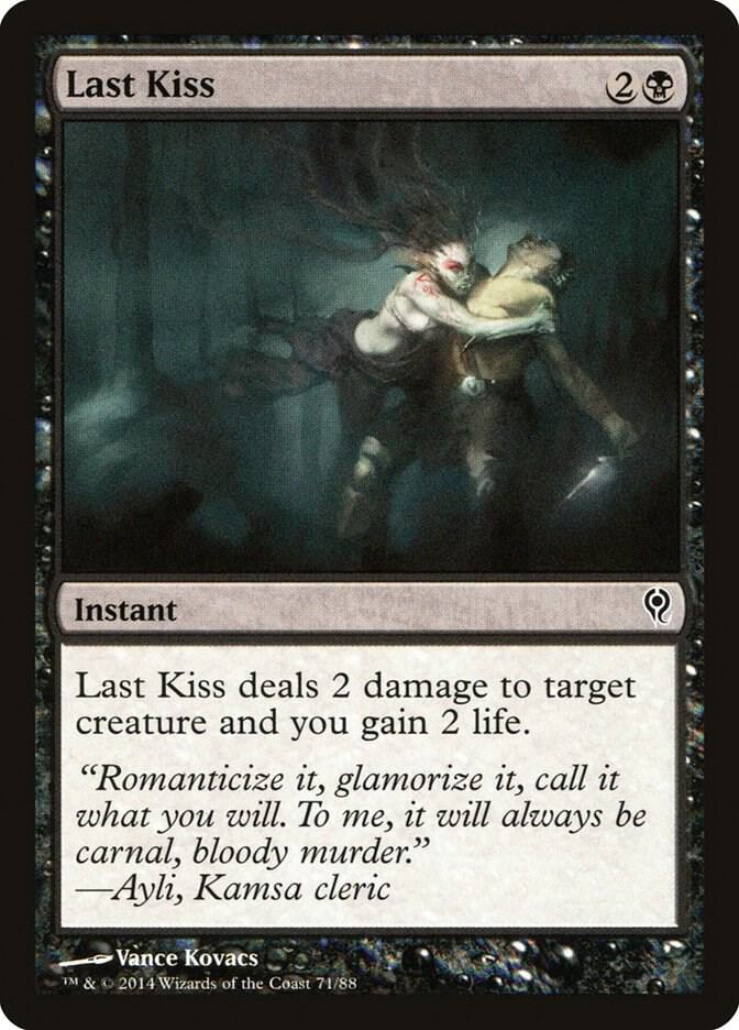 Last Kiss 71 card from Duel Decks: Jace vs. Vraska